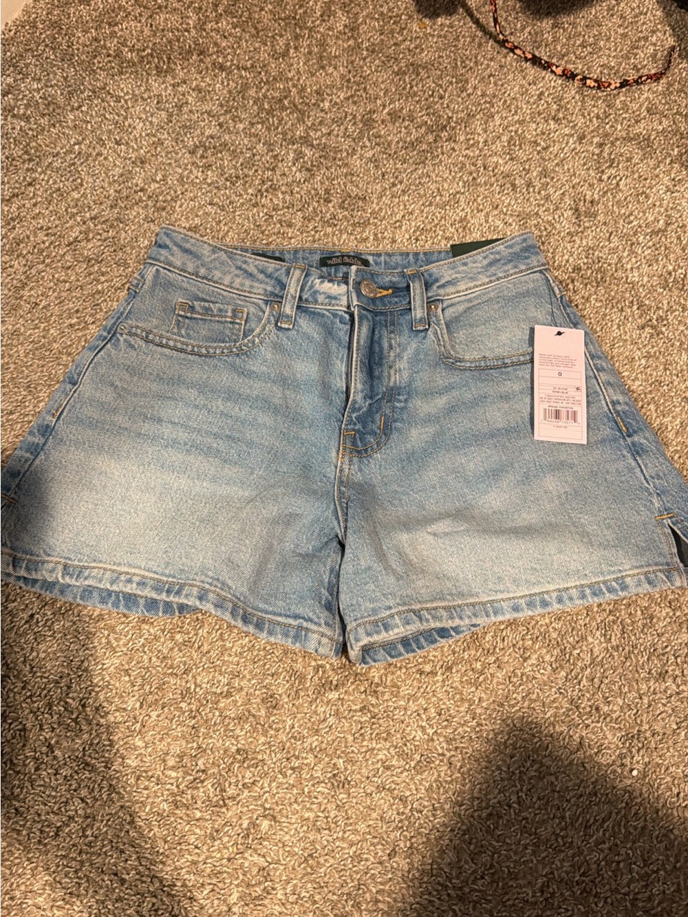 Women’s Light Blue Denim Shorts
